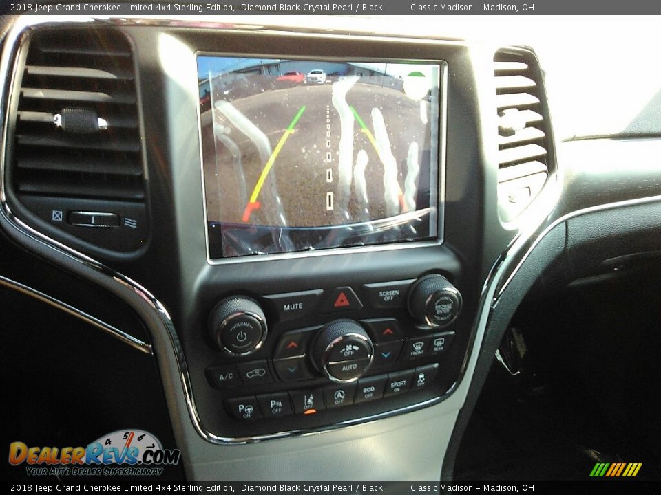 2018 Jeep Grand Cherokee Limited 4x4 Sterling Edition Diamond Black Crystal Pearl / Black Photo #13