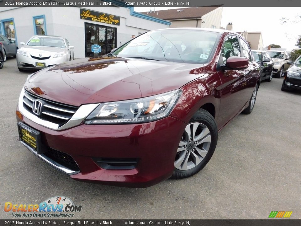 2013 Honda Accord LX Sedan Basque Red Pearl II / Black Photo #2