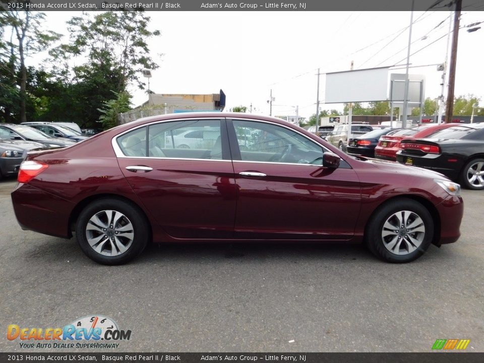 2013 Honda Accord LX Sedan Basque Red Pearl II / Black Photo #4