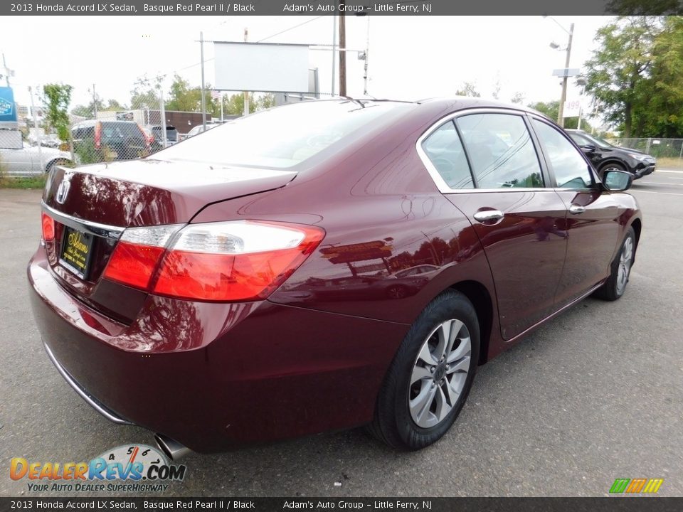 2013 Honda Accord LX Sedan Basque Red Pearl II / Black Photo #5