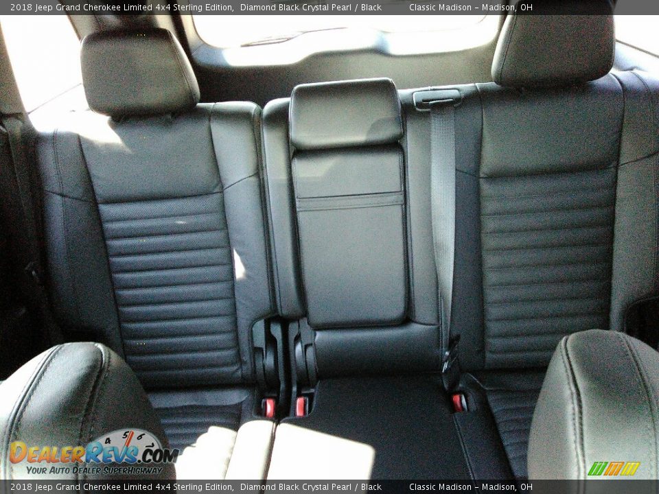 2018 Jeep Grand Cherokee Limited 4x4 Sterling Edition Diamond Black Crystal Pearl / Black Photo #17