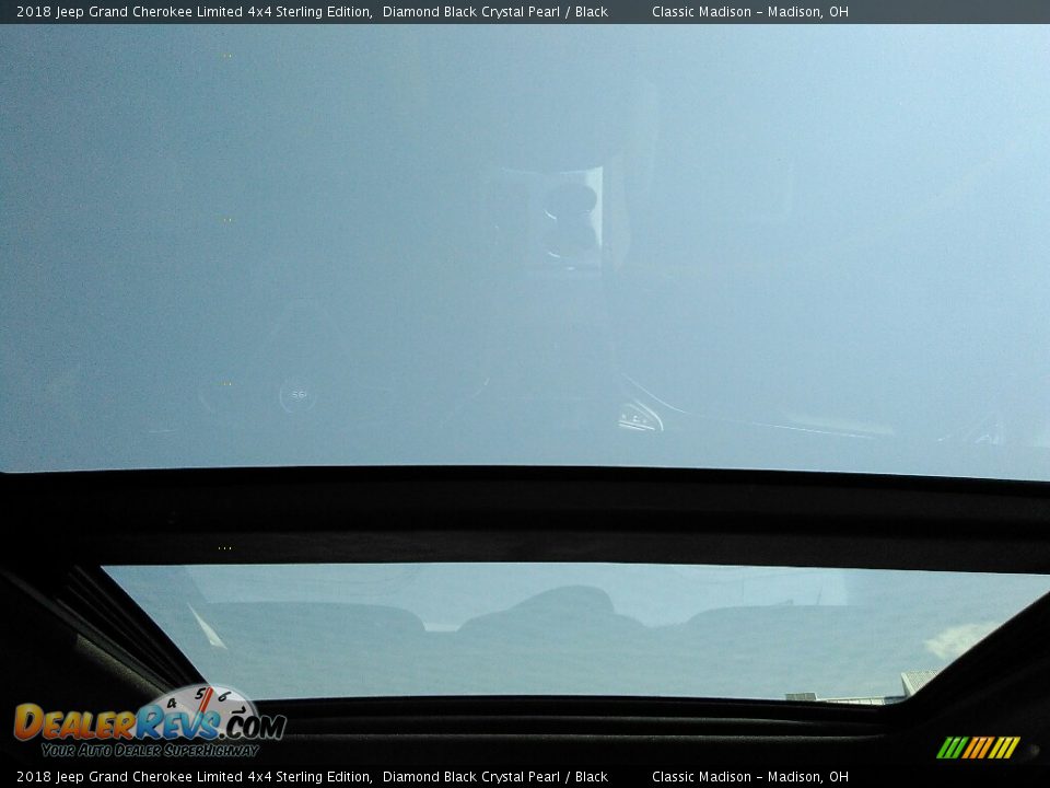 2018 Jeep Grand Cherokee Limited 4x4 Sterling Edition Diamond Black Crystal Pearl / Black Photo #18