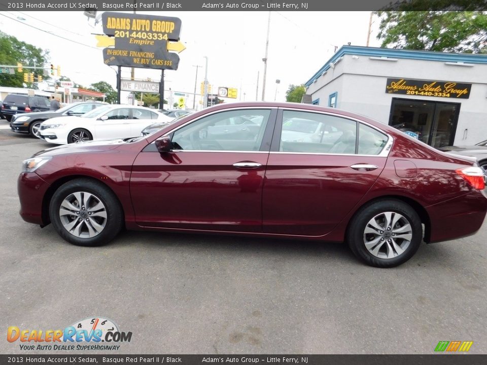 2013 Honda Accord LX Sedan Basque Red Pearl II / Black Photo #8
