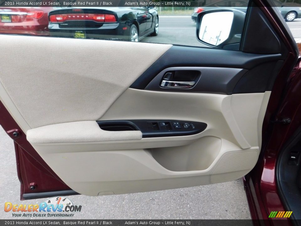 2013 Honda Accord LX Sedan Basque Red Pearl II / Black Photo #9