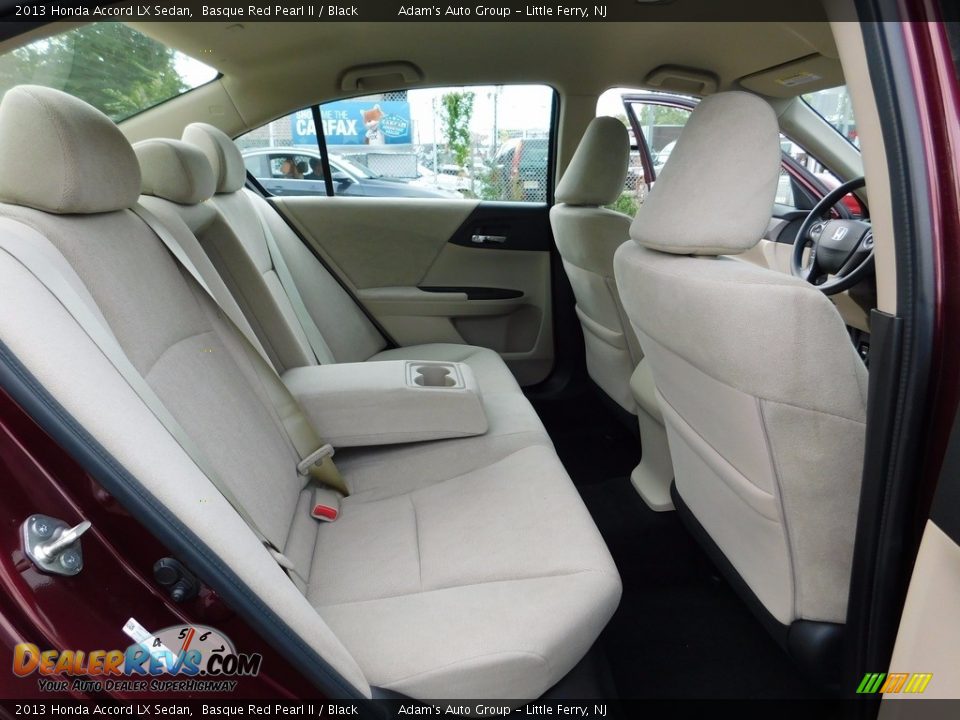 2013 Honda Accord LX Sedan Basque Red Pearl II / Black Photo #24