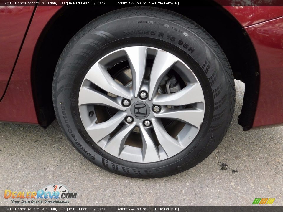 2013 Honda Accord LX Sedan Basque Red Pearl II / Black Photo #28