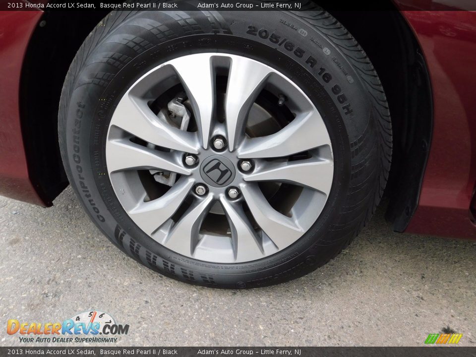 2013 Honda Accord LX Sedan Basque Red Pearl II / Black Photo #29