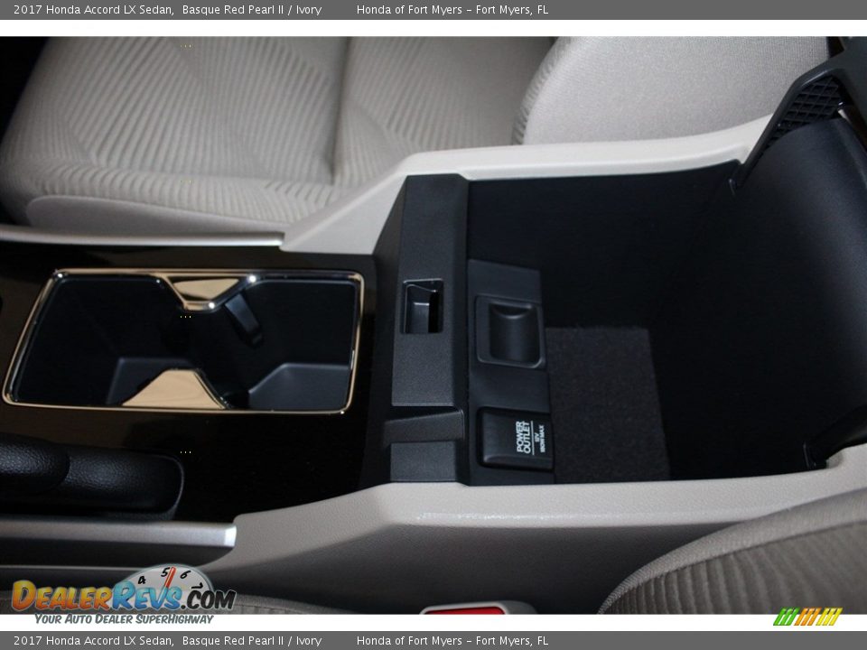 2017 Honda Accord LX Sedan Basque Red Pearl II / Ivory Photo #22