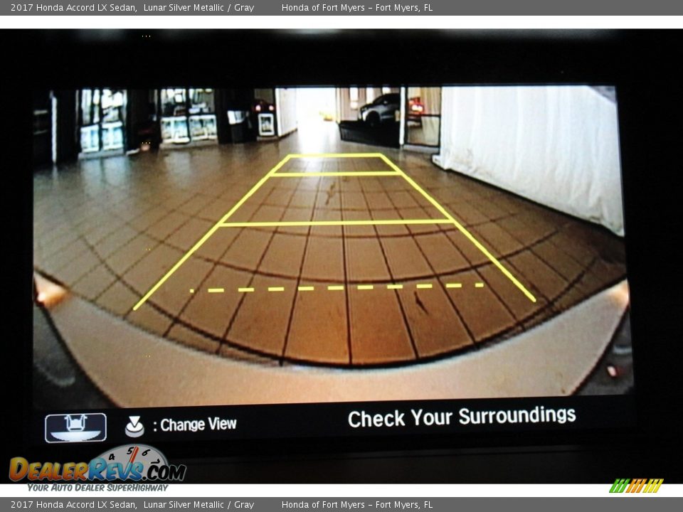 2017 Honda Accord LX Sedan Lunar Silver Metallic / Gray Photo #17