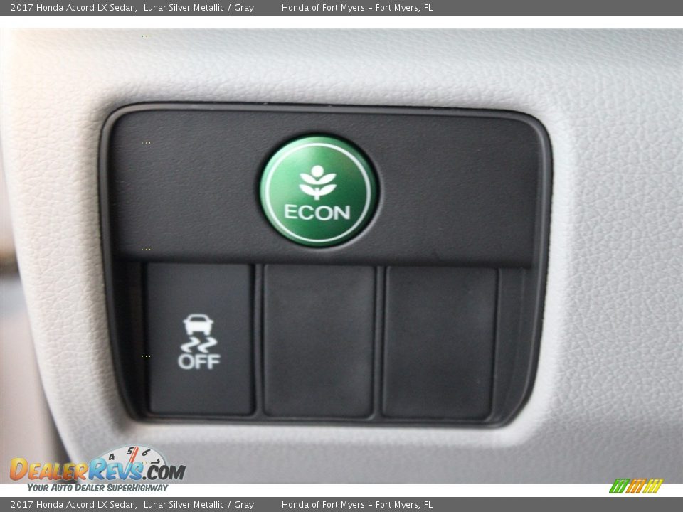 2017 Honda Accord LX Sedan Lunar Silver Metallic / Gray Photo #22