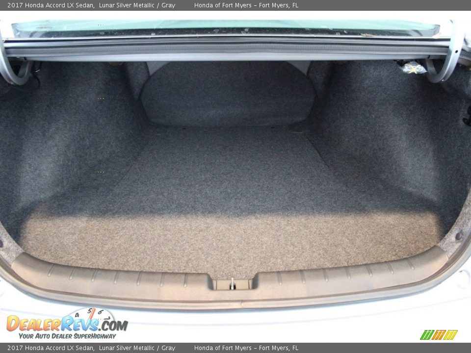 2017 Honda Accord LX Sedan Lunar Silver Metallic / Gray Photo #25