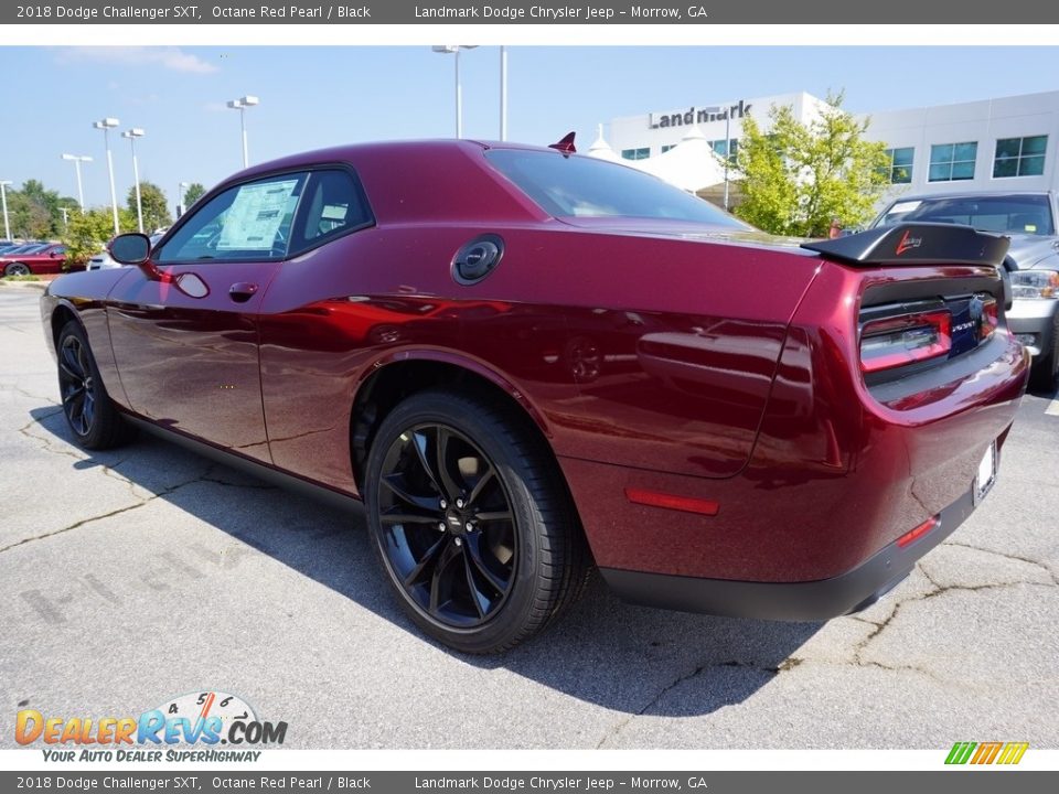 2018 Dodge Challenger SXT Octane Red Pearl / Black Photo #2