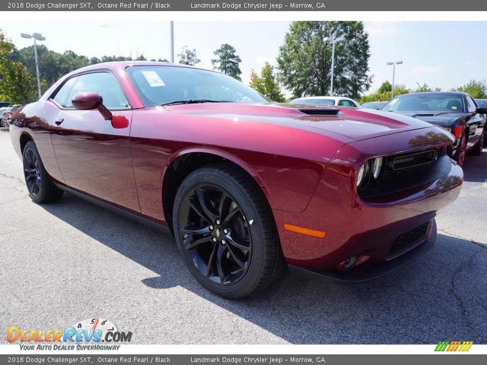 2018 Dodge Challenger SXT Octane Red Pearl / Black Photo #4