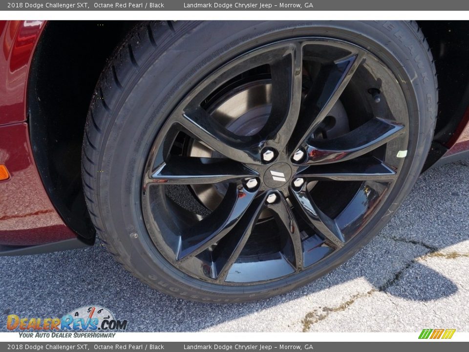 2018 Dodge Challenger SXT Octane Red Pearl / Black Photo #5