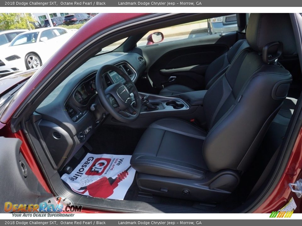 2018 Dodge Challenger SXT Octane Red Pearl / Black Photo #6