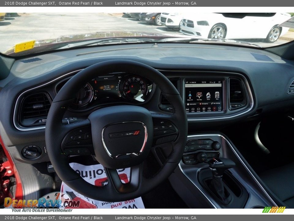 2018 Dodge Challenger SXT Octane Red Pearl / Black Photo #7