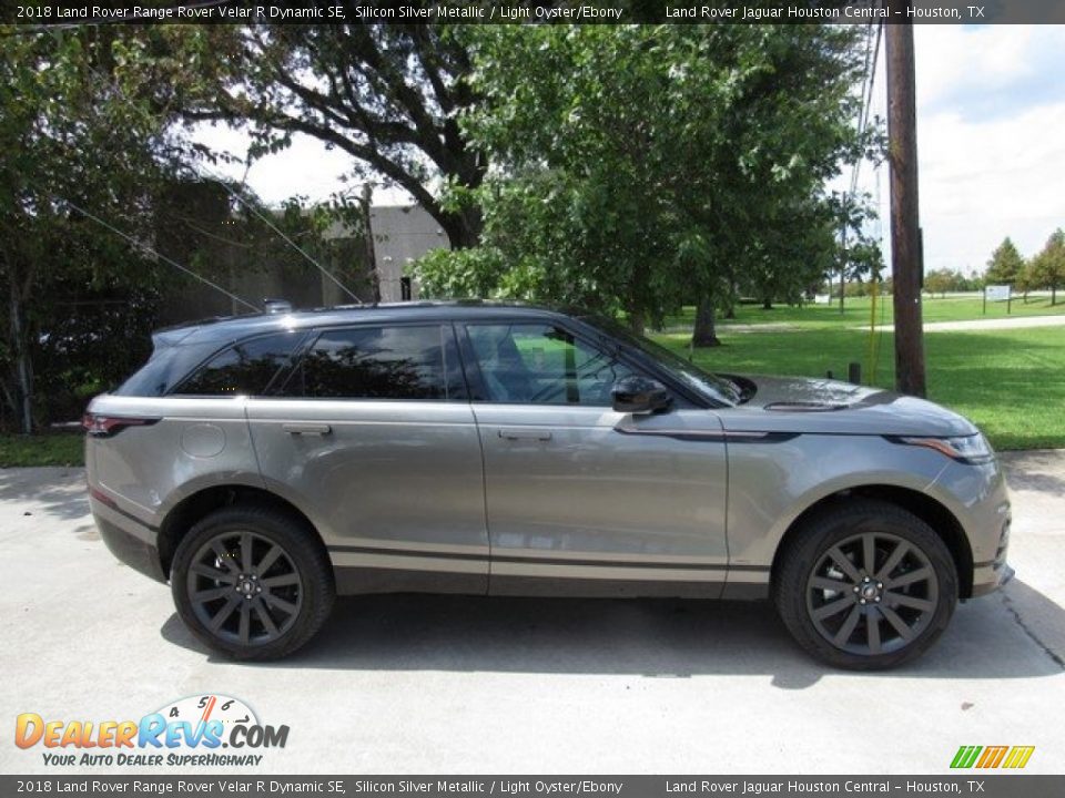 Silicon Silver Metallic 2018 Land Rover Range Rover Velar R Dynamic SE Photo #6