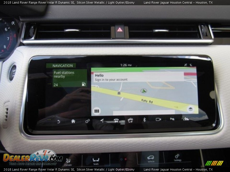Navigation of 2018 Land Rover Range Rover Velar R Dynamic SE Photo #20