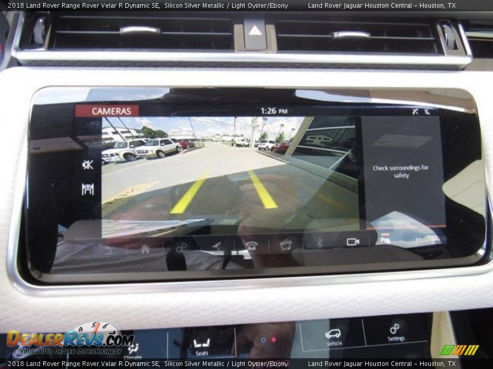 2018 Land Rover Range Rover Velar R Dynamic SE Silicon Silver Metallic / Light Oyster/Ebony Photo #21