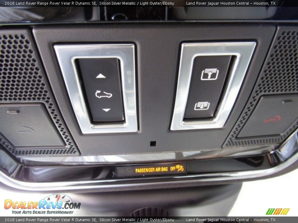 Controls of 2018 Land Rover Range Rover Velar R Dynamic SE Photo #23