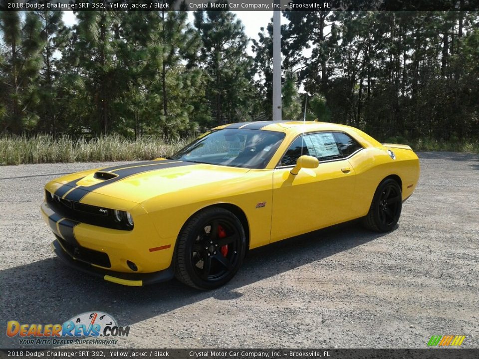 2018 Dodge Challenger SRT 392 Yellow Jacket / Black Photo #1