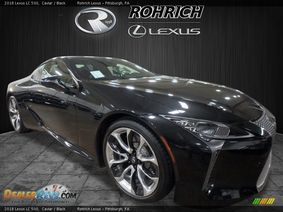 2018 Lexus LC 500 Caviar / Black Photo #1