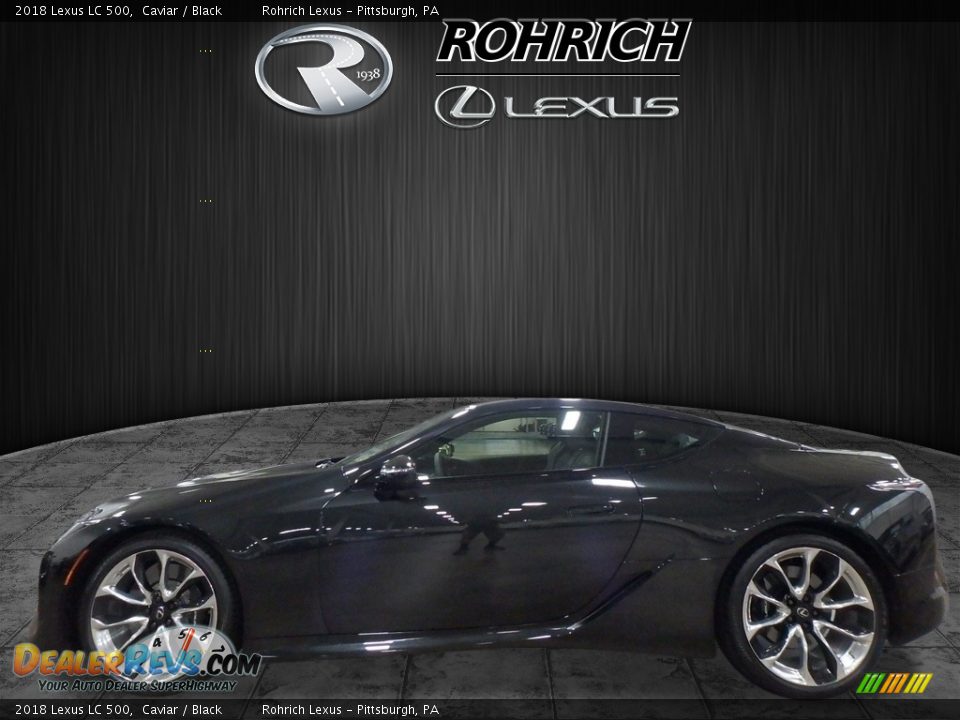 2018 Lexus LC 500 Caviar / Black Photo #3