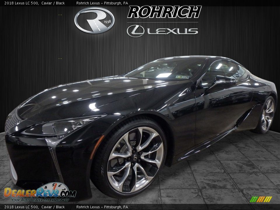 2018 Lexus LC 500 Caviar / Black Photo #4