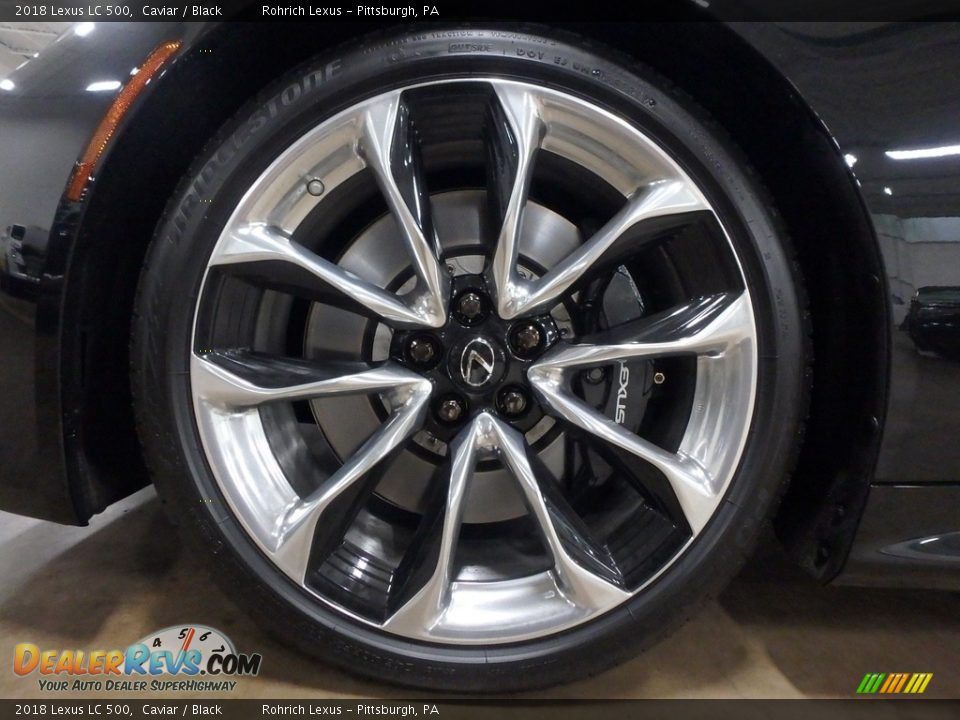 2018 Lexus LC 500 Caviar / Black Photo #5