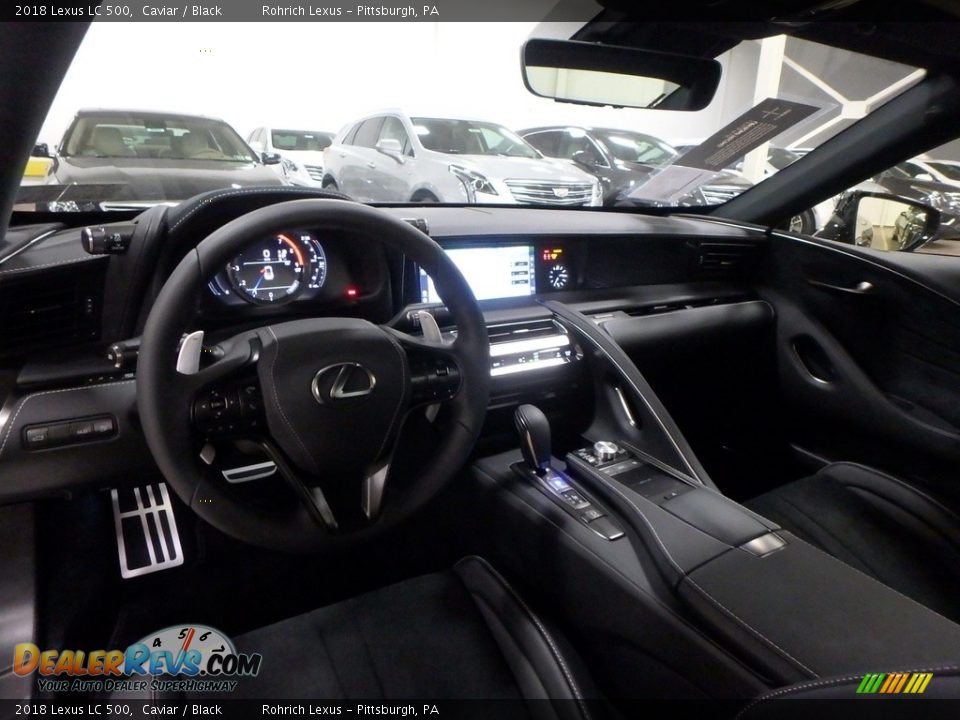2018 Lexus LC 500 Caviar / Black Photo #8