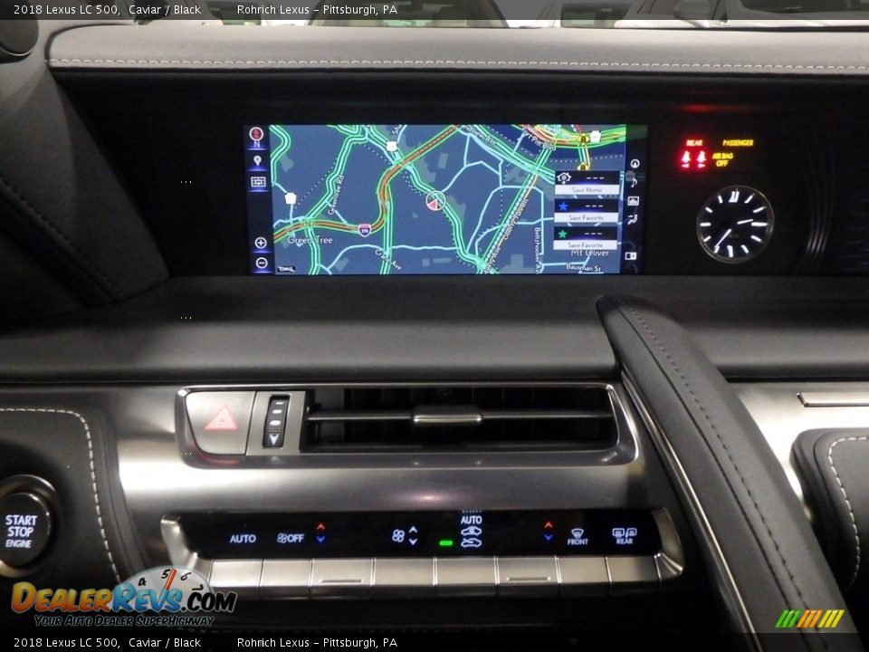 2018 Lexus LC 500 Caviar / Black Photo #11