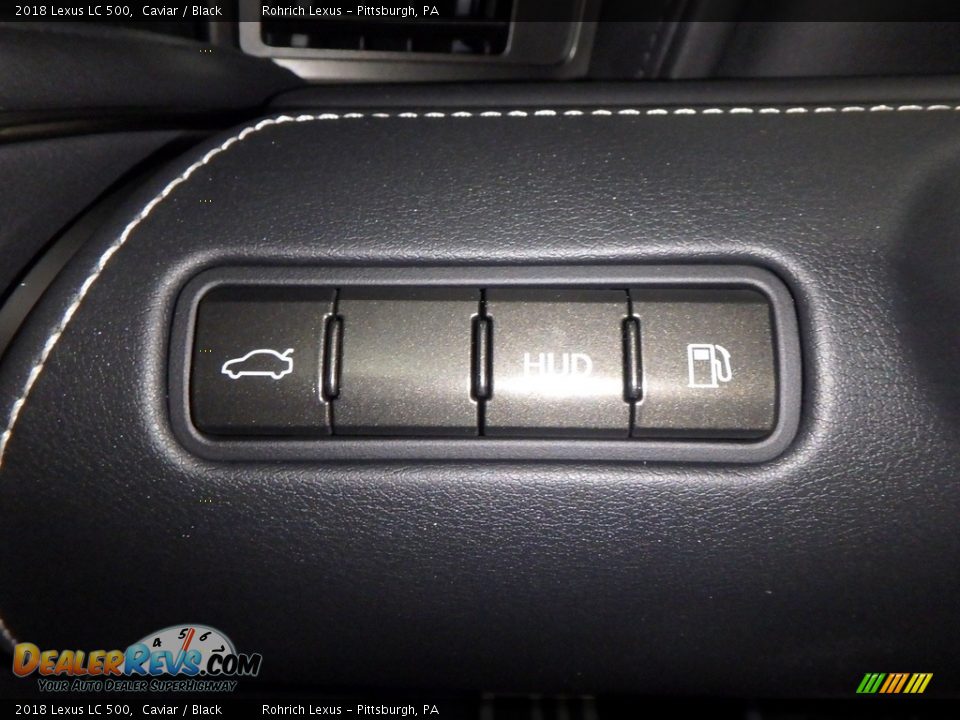 2018 Lexus LC 500 Caviar / Black Photo #13