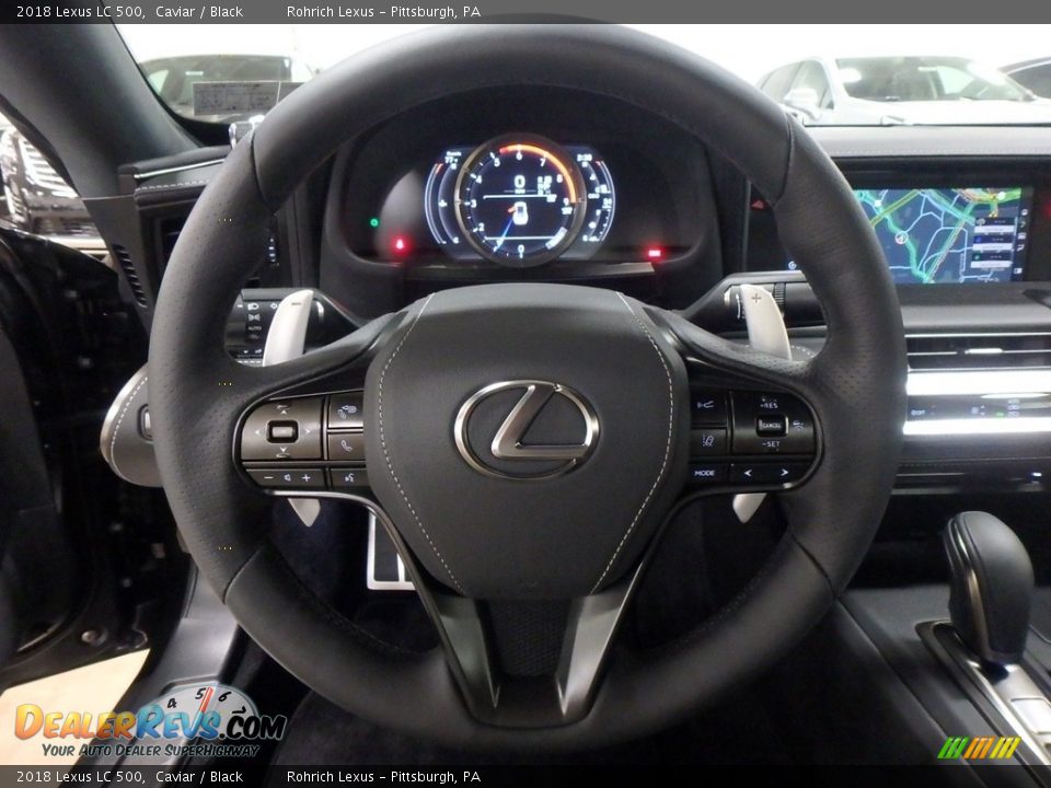 2018 Lexus LC 500 Caviar / Black Photo #15