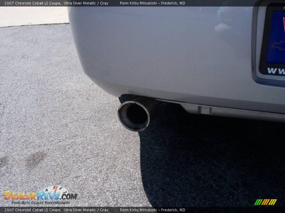 2007 Chevrolet Cobalt LS Coupe Ultra Silver Metallic / Gray Photo #12
