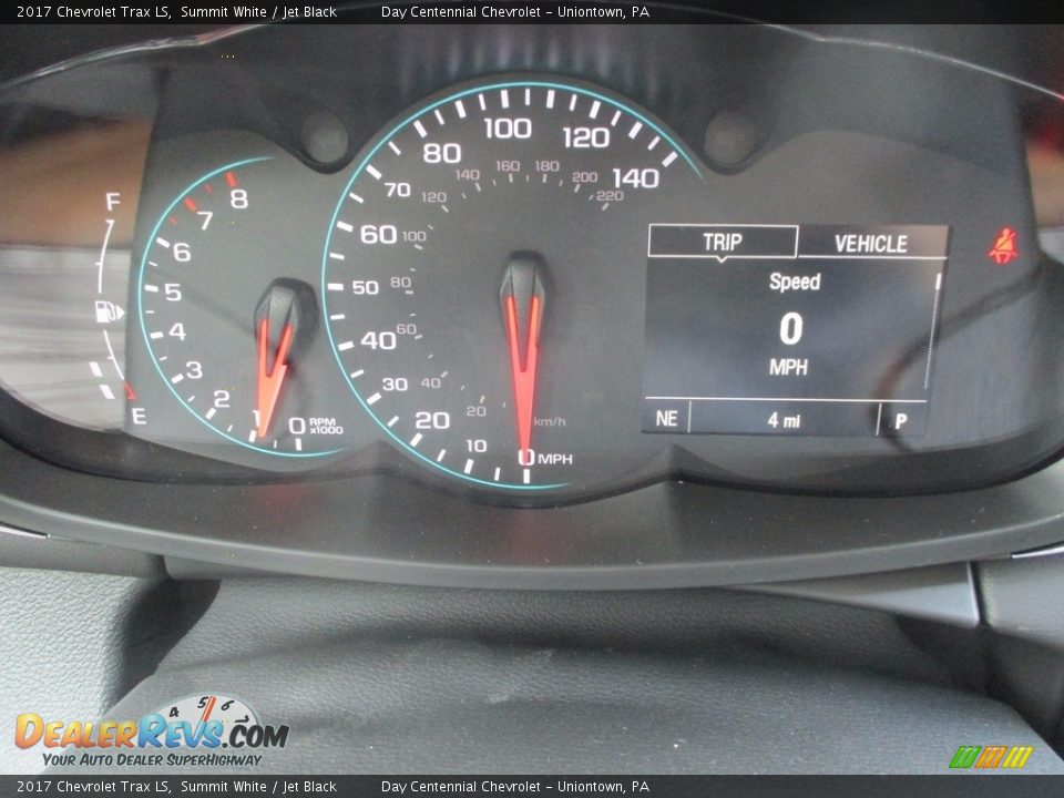 2017 Chevrolet Trax LS Summit White / Jet Black Photo #4