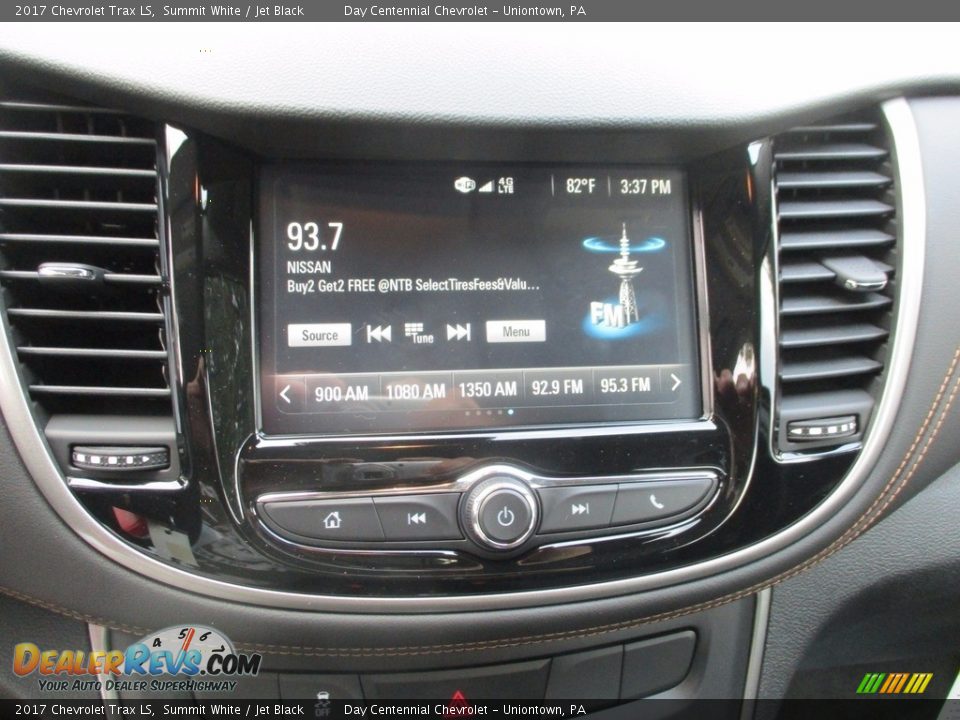 2017 Chevrolet Trax LS Summit White / Jet Black Photo #6