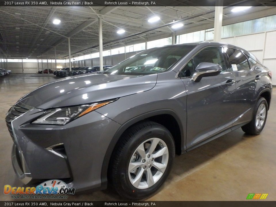 2017 Lexus RX 350 AWD Nebula Gray Pearl / Black Photo #4