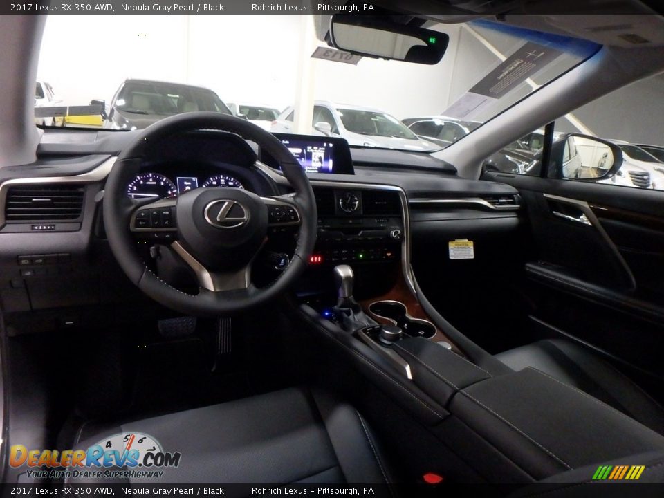 2017 Lexus RX 350 AWD Nebula Gray Pearl / Black Photo #8