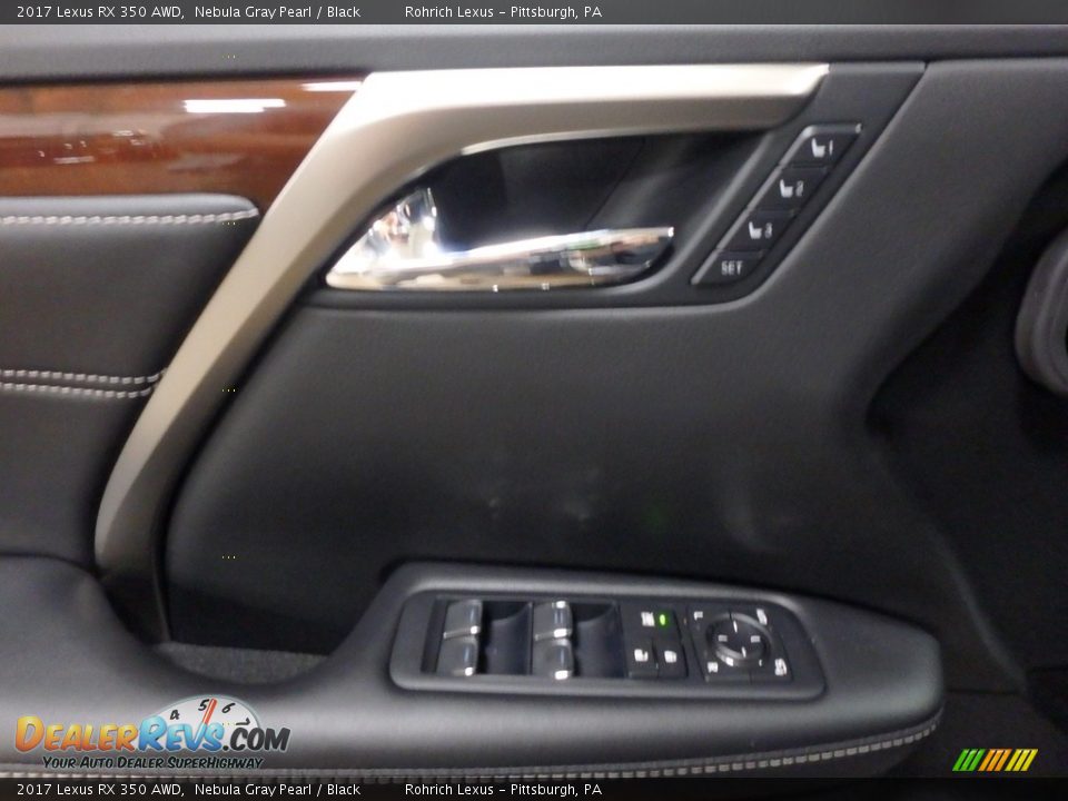 2017 Lexus RX 350 AWD Nebula Gray Pearl / Black Photo #9