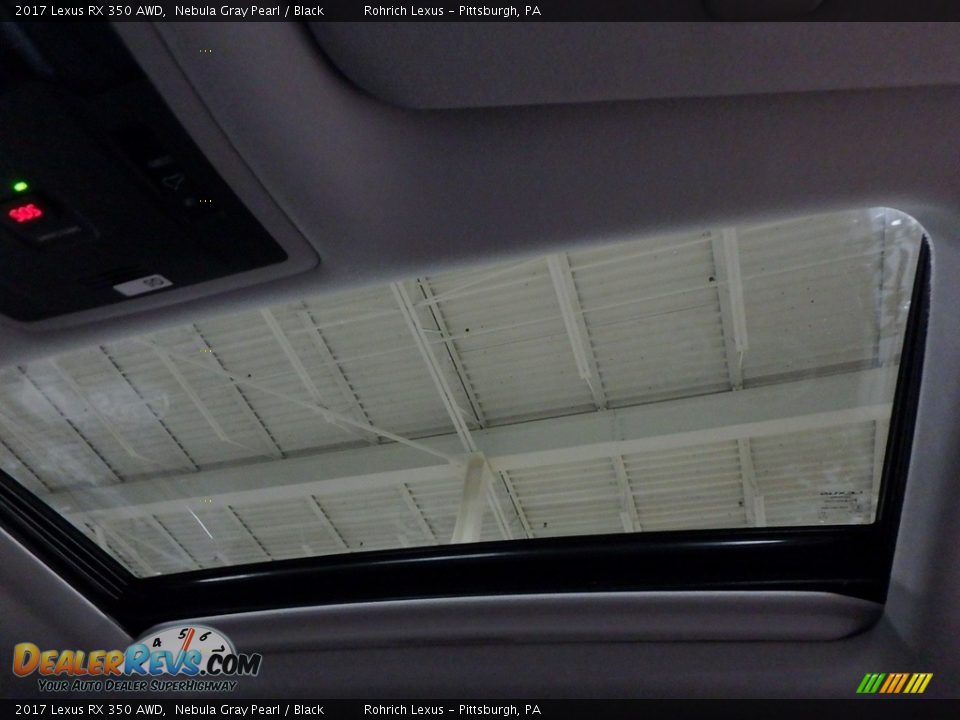 2017 Lexus RX 350 AWD Nebula Gray Pearl / Black Photo #11