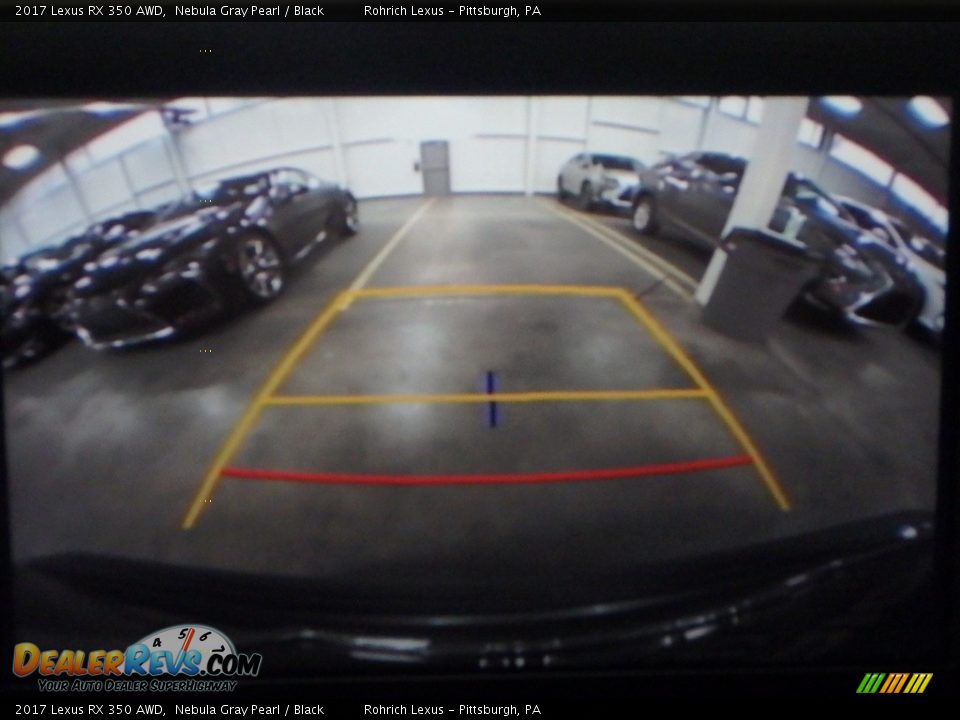 2017 Lexus RX 350 AWD Nebula Gray Pearl / Black Photo #13