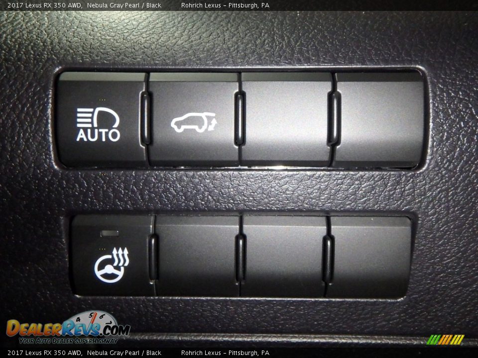 2017 Lexus RX 350 AWD Nebula Gray Pearl / Black Photo #14