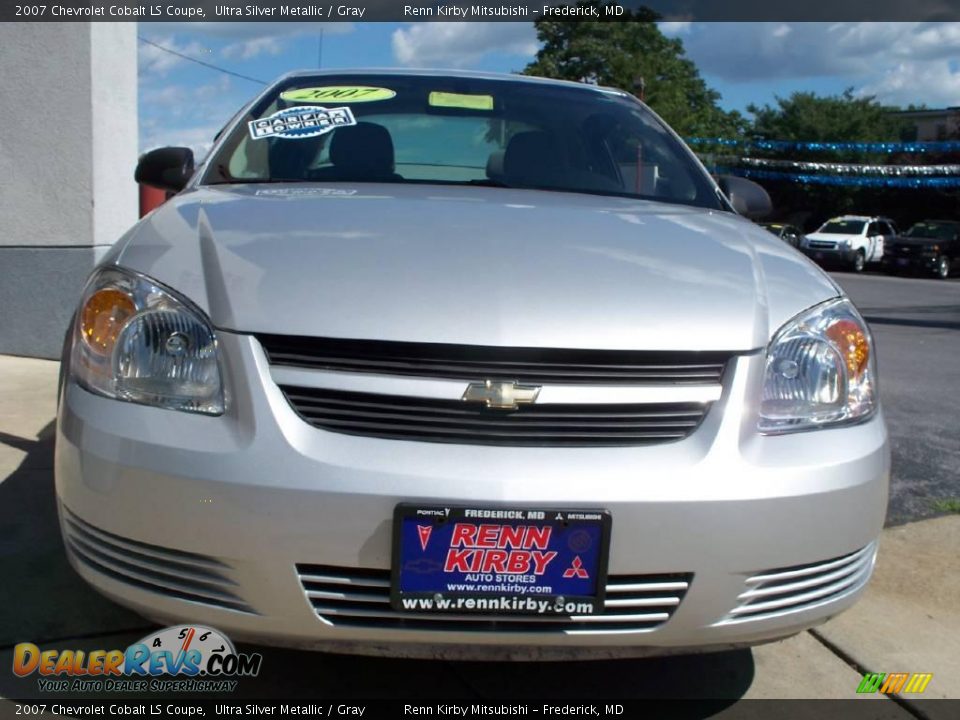 2007 Chevrolet Cobalt LS Coupe Ultra Silver Metallic / Gray Photo #20