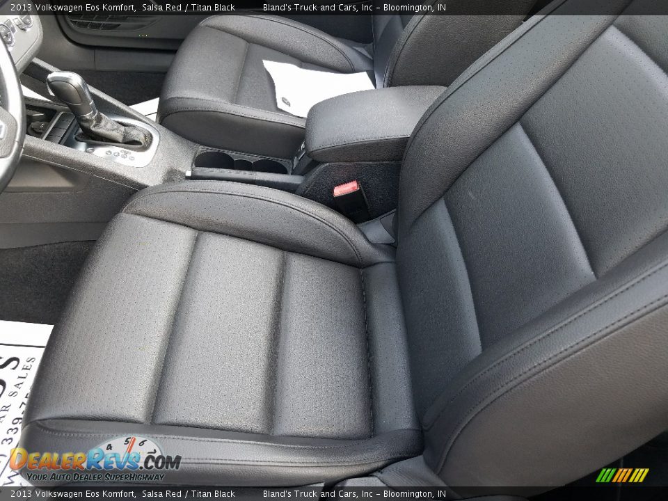2013 Volkswagen Eos Komfort Salsa Red / Titan Black Photo #15