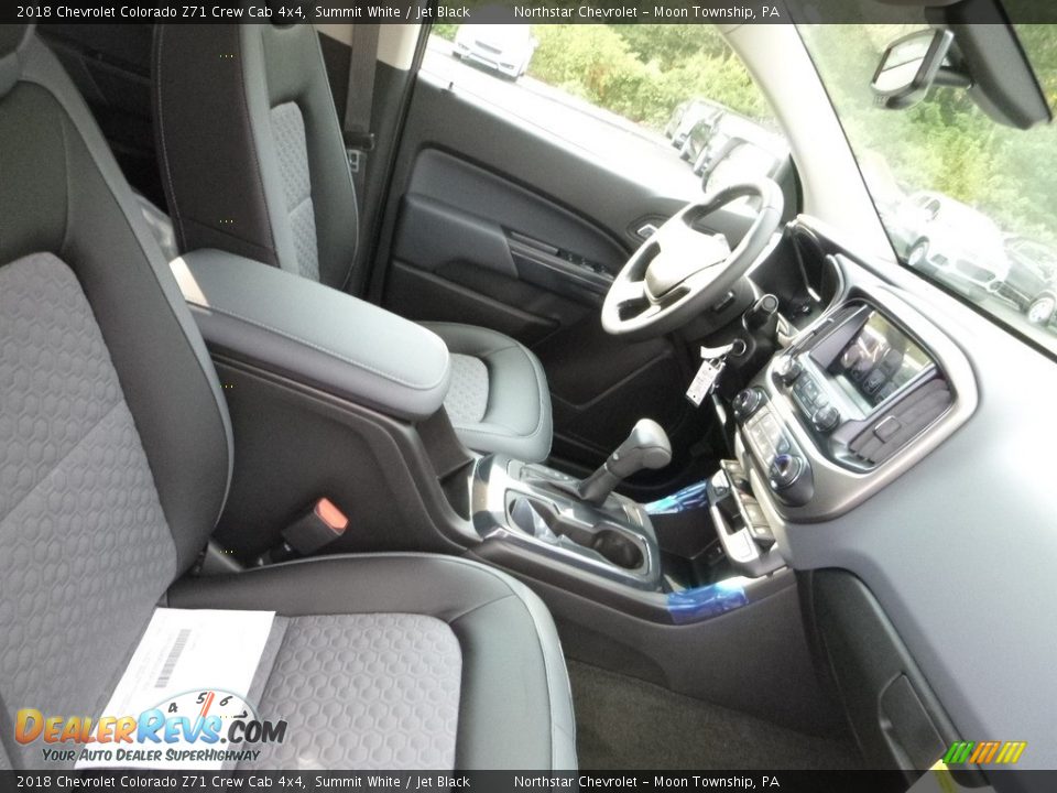 2018 Chevrolet Colorado Z71 Crew Cab 4x4 Summit White / Jet Black Photo #10