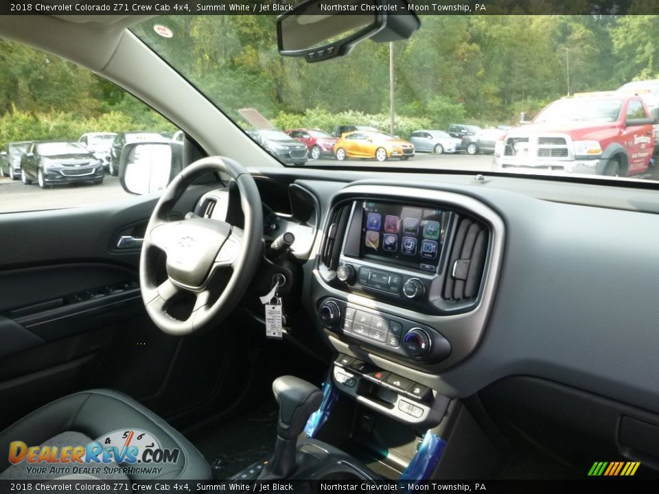 2018 Chevrolet Colorado Z71 Crew Cab 4x4 Summit White / Jet Black Photo #11