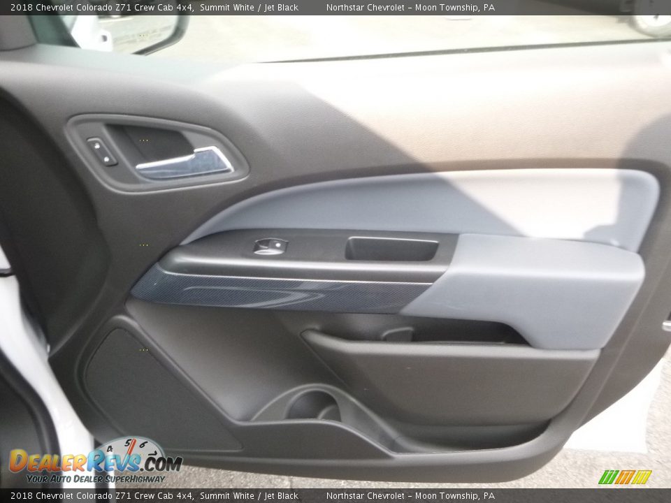 2018 Chevrolet Colorado Z71 Crew Cab 4x4 Summit White / Jet Black Photo #12