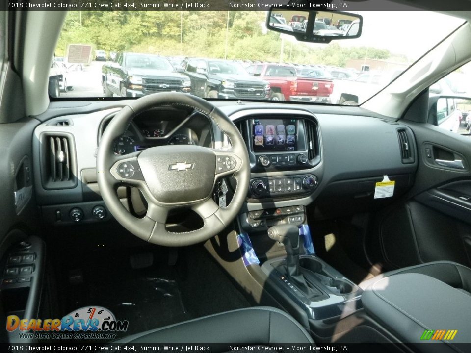 2018 Chevrolet Colorado Z71 Crew Cab 4x4 Summit White / Jet Black Photo #14
