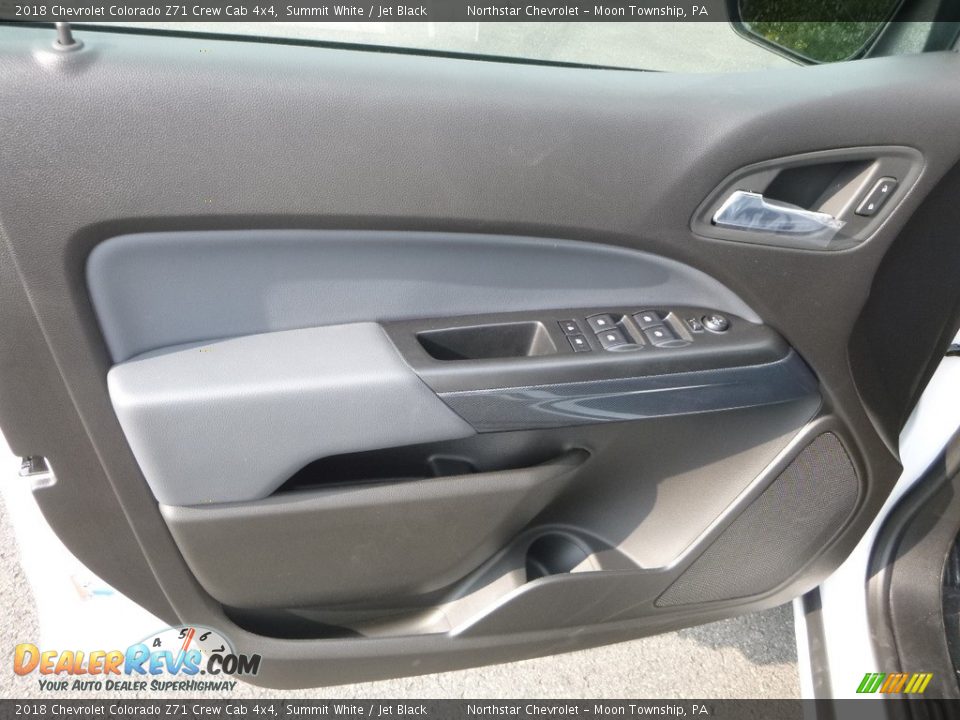 2018 Chevrolet Colorado Z71 Crew Cab 4x4 Summit White / Jet Black Photo #15