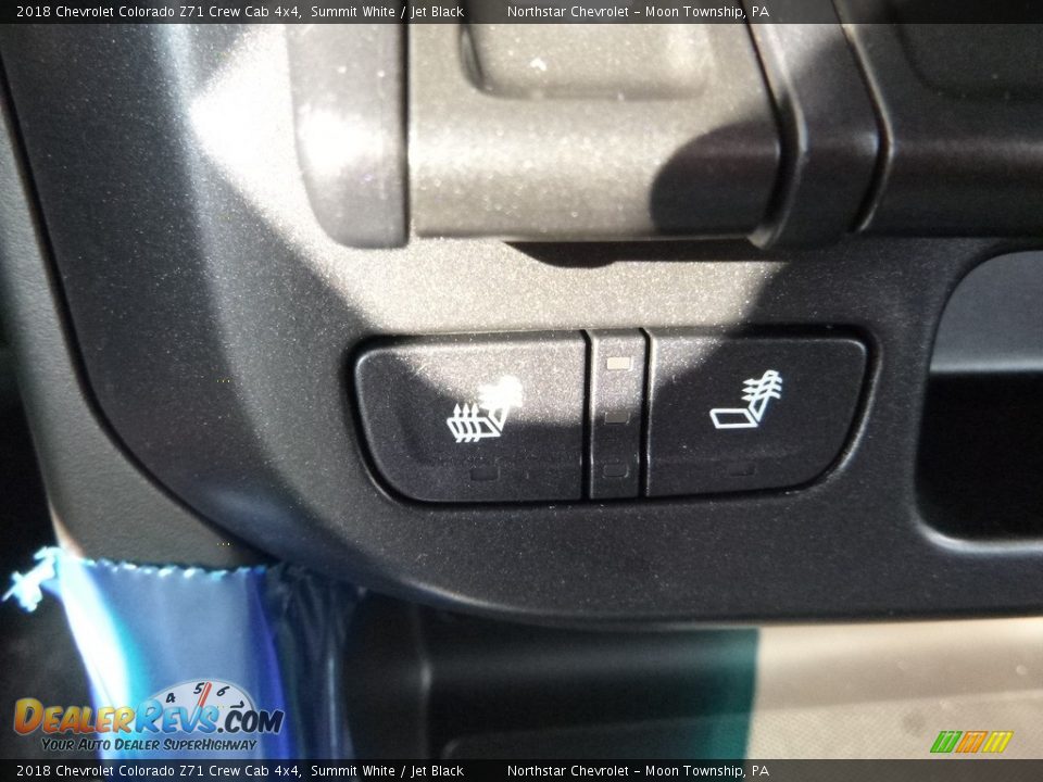 2018 Chevrolet Colorado Z71 Crew Cab 4x4 Summit White / Jet Black Photo #19